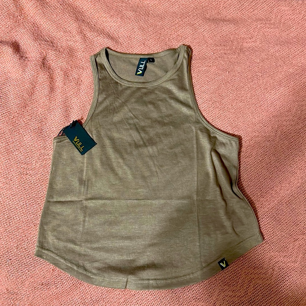 Crop top gym tank